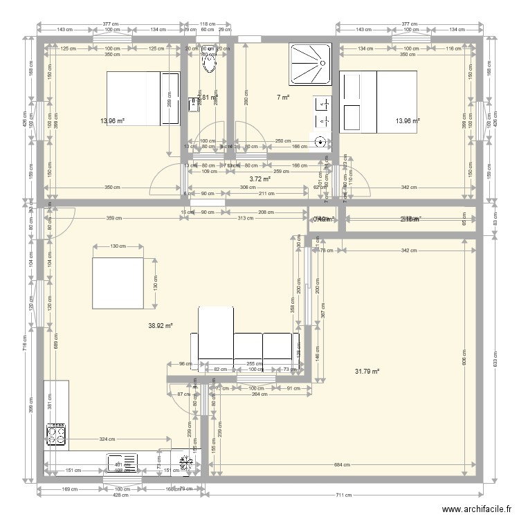 130. Plan de 0 pièce et 0 m2