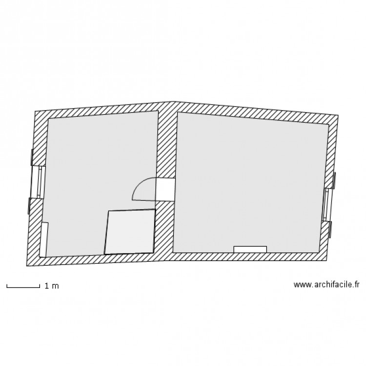 étage non côté. Plan de 0 pièce et 0 m2