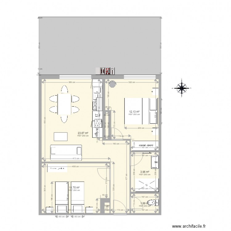 appartement N 5. Plan de 0 pièce et 0 m2
