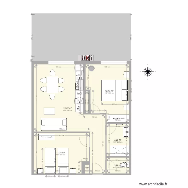 appartement N 5. Plan de appartement N 5. Plan de