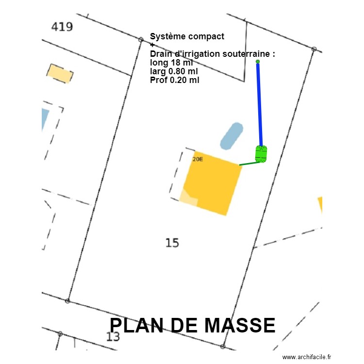 Foret. Plan de 0 pièce et 0 m2