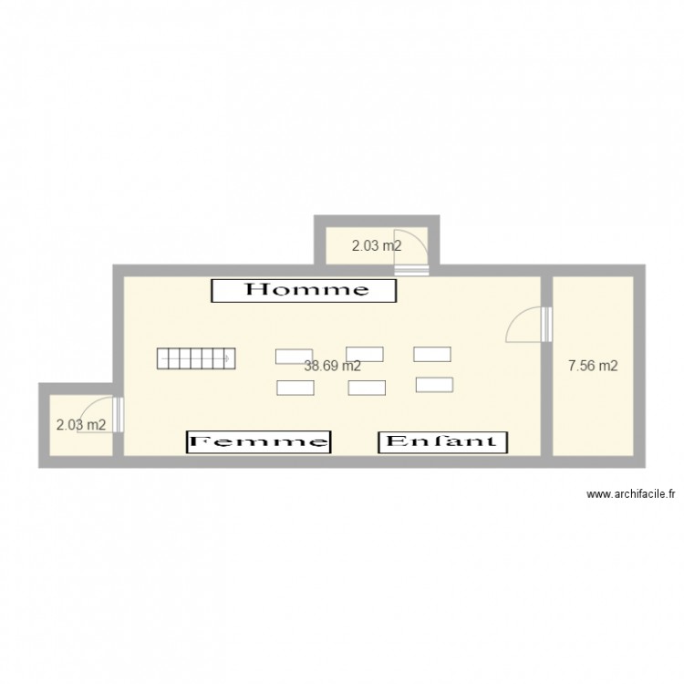 chaussea haut. Plan de 0 pièce et 0 m2