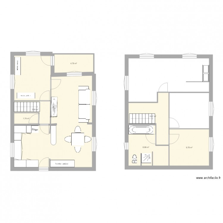 envaux4. Plan de 0 pièce et 0 m2