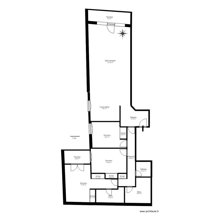 ED MONTISOL 4 1 LA MASSANA. Plan de 0 pièce et 0 m2