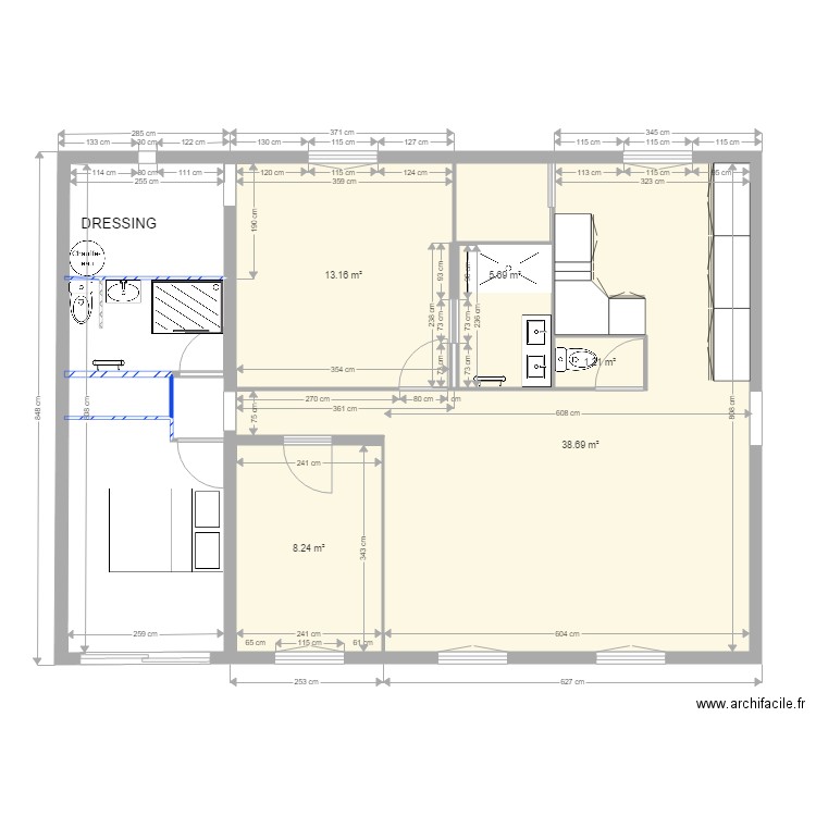 LA PLANCHE STUDIO2. Plan de 0 pièce et 0 m2