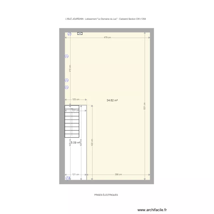 LIJ FSPAULO ETAGE PRISES. Plan de 