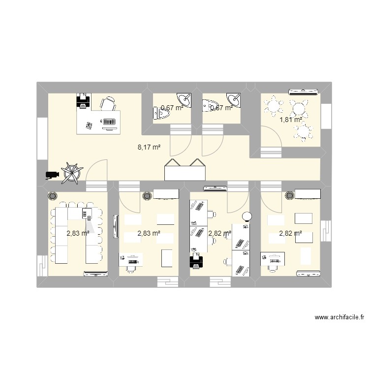 Projet FSE. Plan de 0 pièce et 0 m2