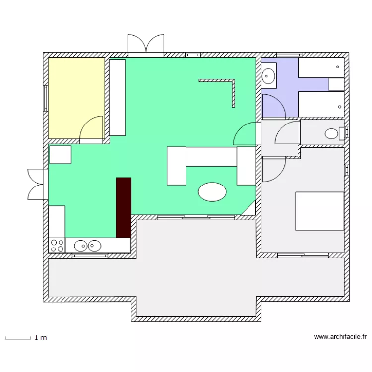 Rez d C. Plan de Rez d C. Plan de