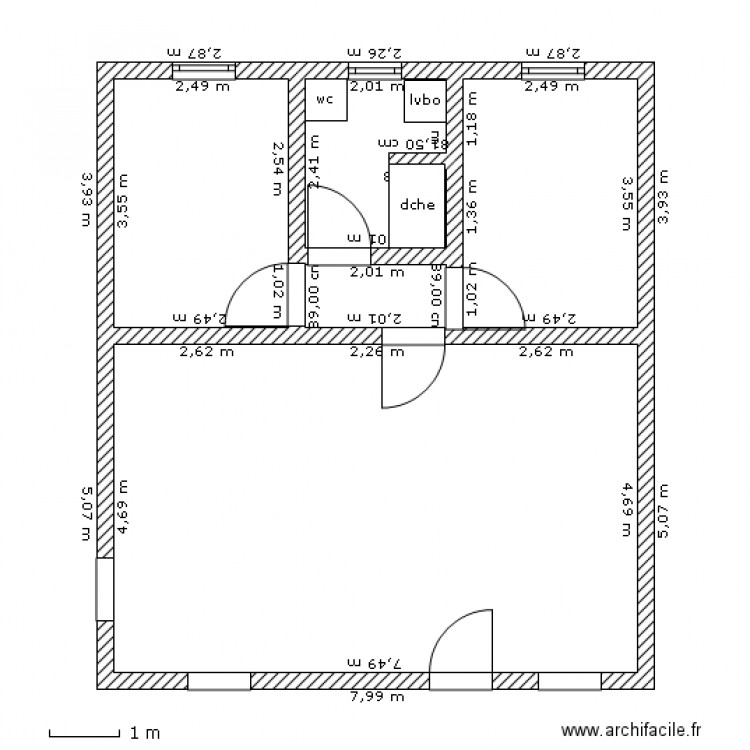 houcine. Plan de 0 pièce et 0 m2