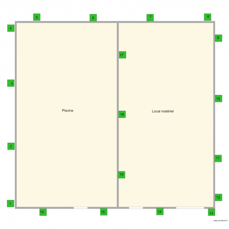 Aquasport . Plan de 0 pièce et 0 m2