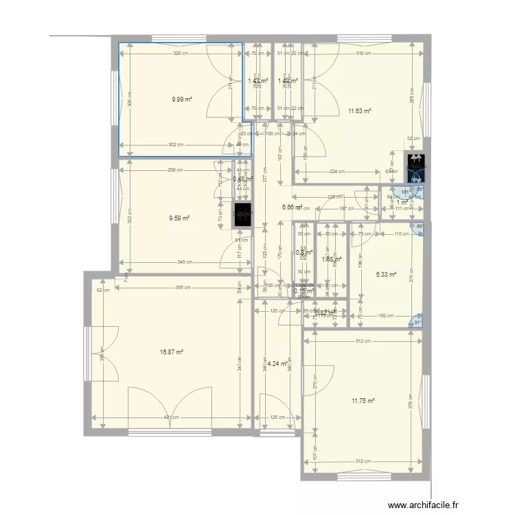 plan 1 Lysa Brandon. Plan de 