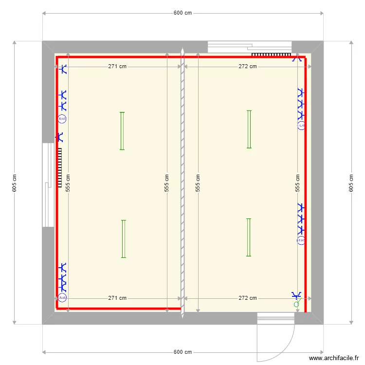 Carmeuse 2402. Plan de 