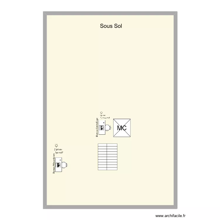 REZ DE CHAUSSE1. Plan de 