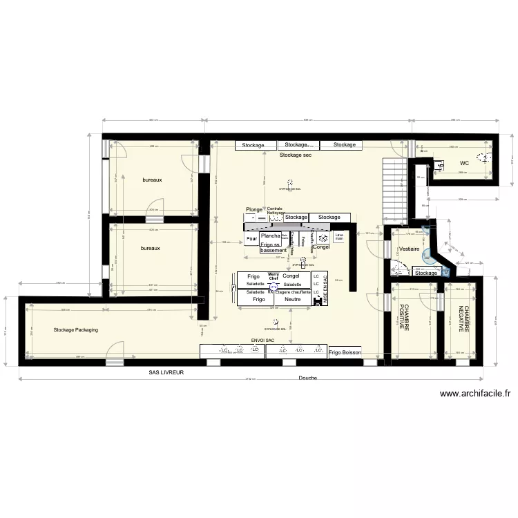 Dark Franchise AMIENS. Plan de 