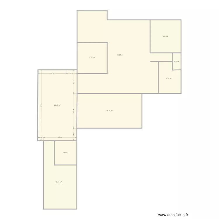 helis mesure 1324. Plan de 