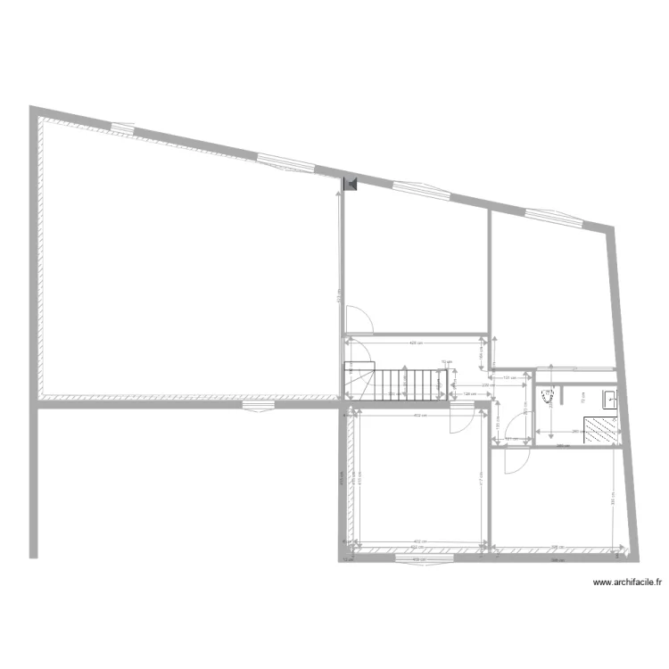 BRABANT LE ROI  ETAGE MODIFIE ISOL COTE. Plan de 