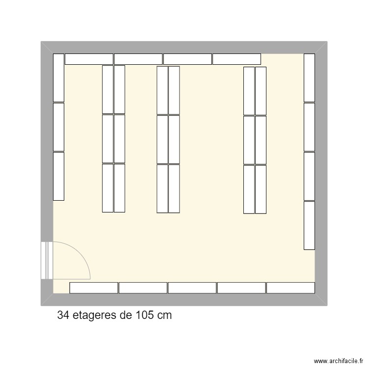 Archives Rez de voirie. Plan de 0 pièce et 0 m2