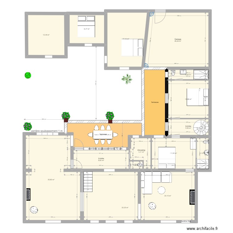 Noirmout avec étage adm1. Plan de 0 pièce et 0 m2