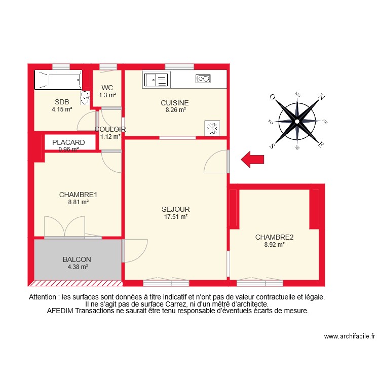 TEST 3 ILHAME . Plan de 0 pièce et 0 m2