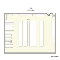 PLAN MAGASIN - MEZZANINE