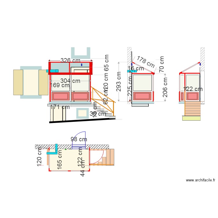 vérenda montricher 2. Plan de 0 pièce et 0 m2