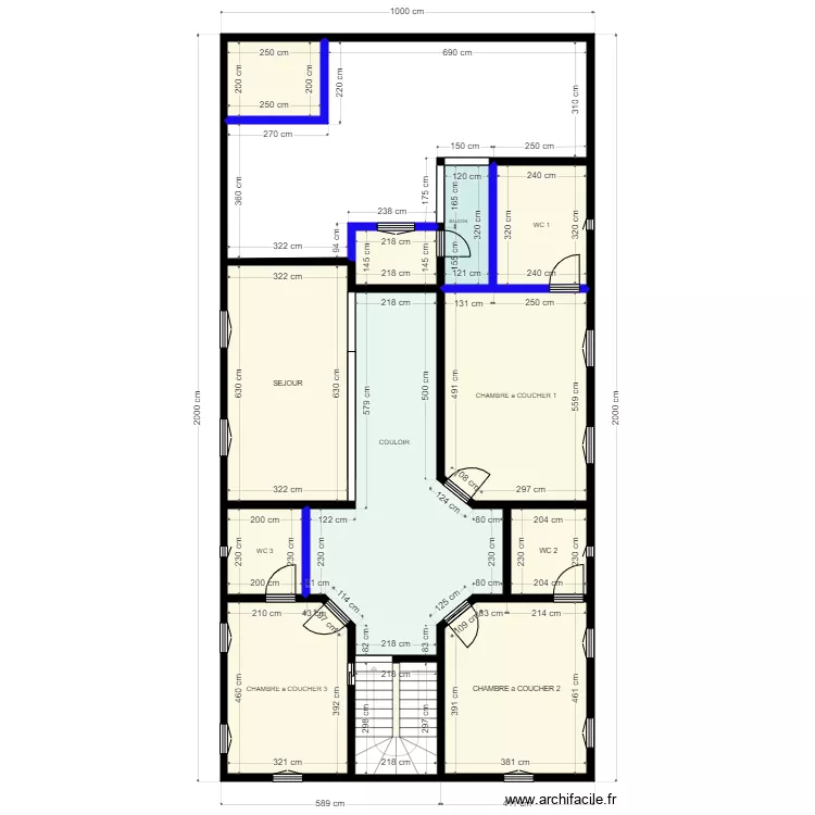 T10x20 Client  37 65 58 40 etage. Plan de 