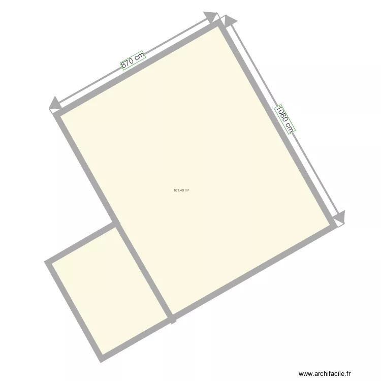 Plan Masse Maison. Plan de 