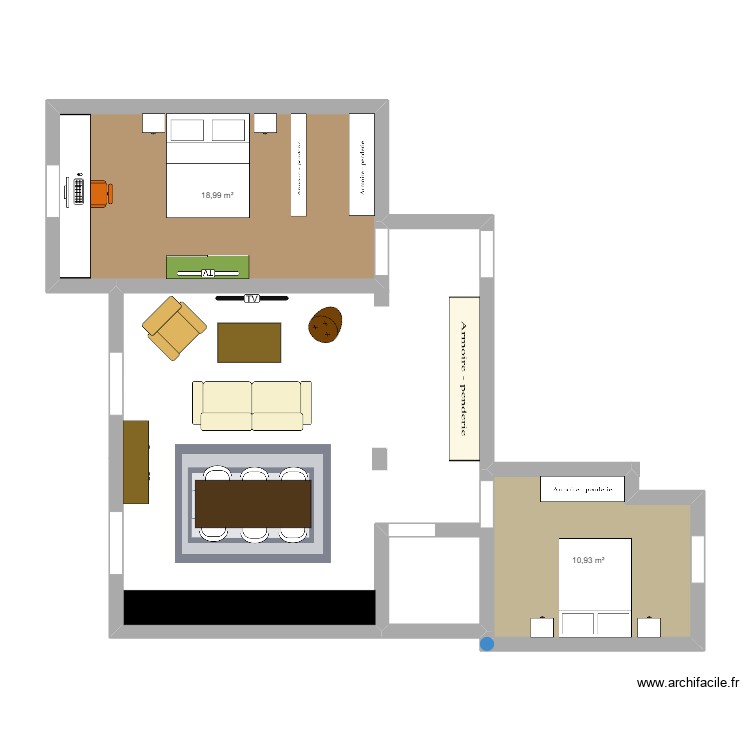 Mathilde empire. Plan de 0 pièce et 0 m2