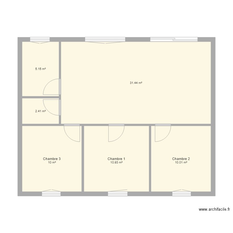 Plan2 etage. Plan de 0 pièce et 0 m2