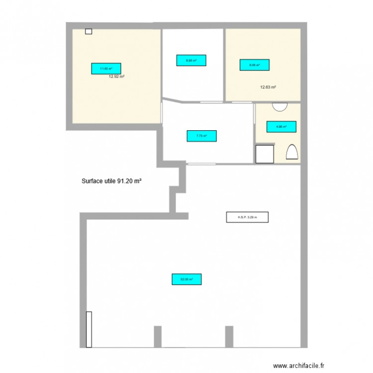 Show Room. Plan de 0 pièce et 0 m2