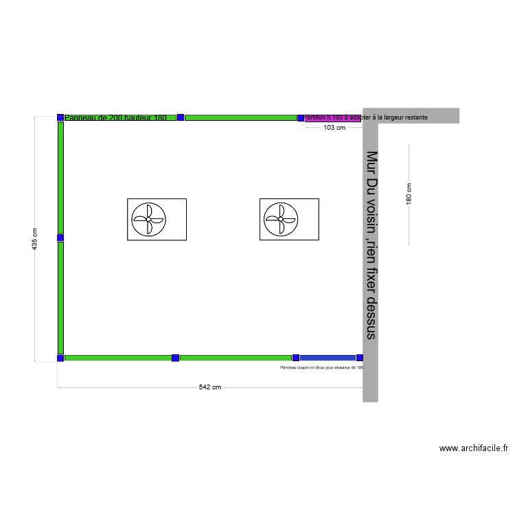 plateforme PAC. Plan de 0 pièce et 0 m2