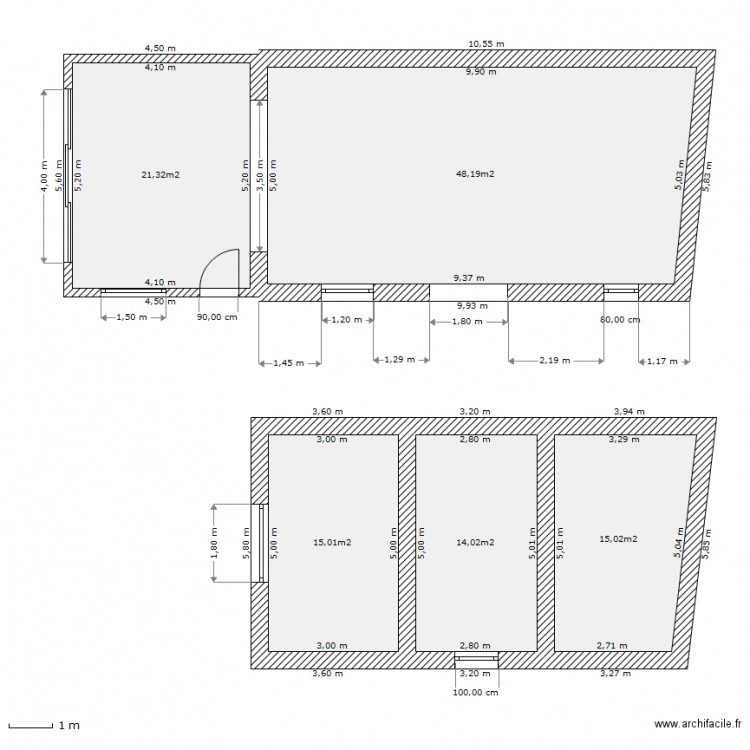 grange 10. Plan de 0 pièce et 0 m2