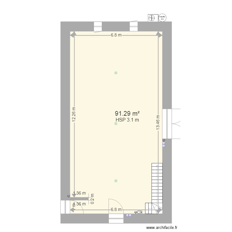 Sotoa azpia. Plan de 0 pièce et 0 m2