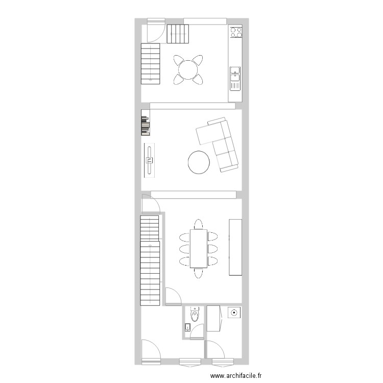 LESSINES MEUBLE 30092022. Plan de 19 pièces et 177 m2