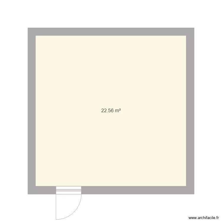 CuisineBuanderieGarage. Plan de 