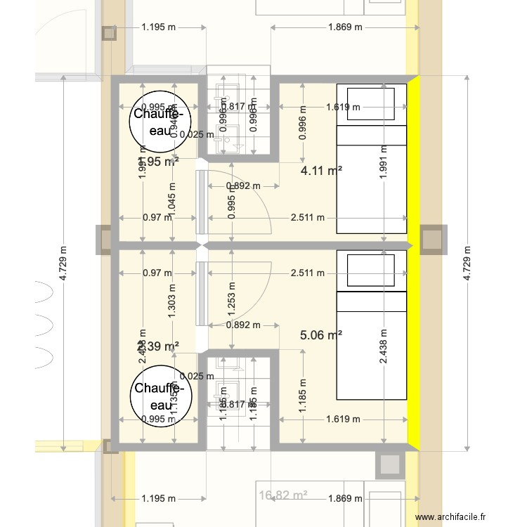 Beaucaire. Plan de 0 pièce et 0 m2