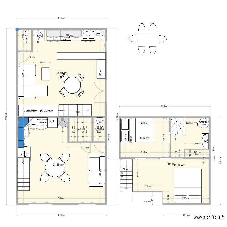 EDEN REJOINT Cuisine EDEN 2. Plan de 0 pièce et 0 m2