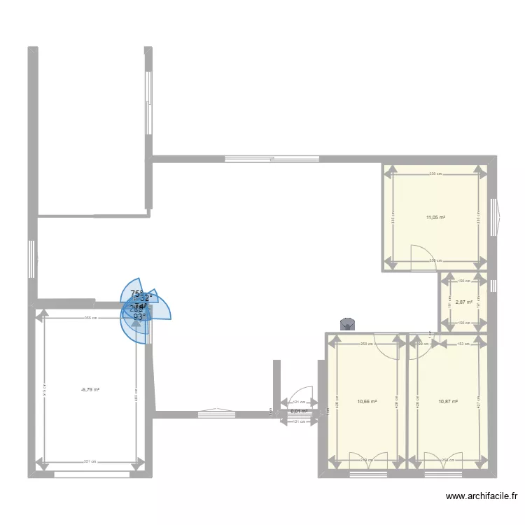 maison teyran lion avec agrandissement3;2. Plan de 