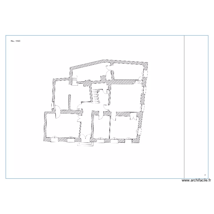 albertas RDC. Plan de albertas RDC. Plan de