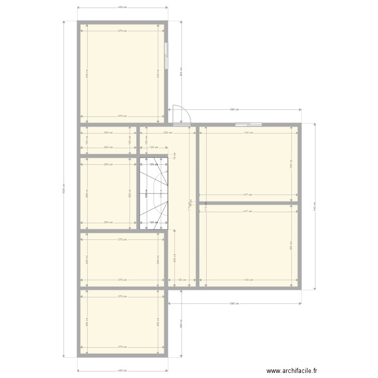 Maison. Plan de 0 pièce et 0 m2