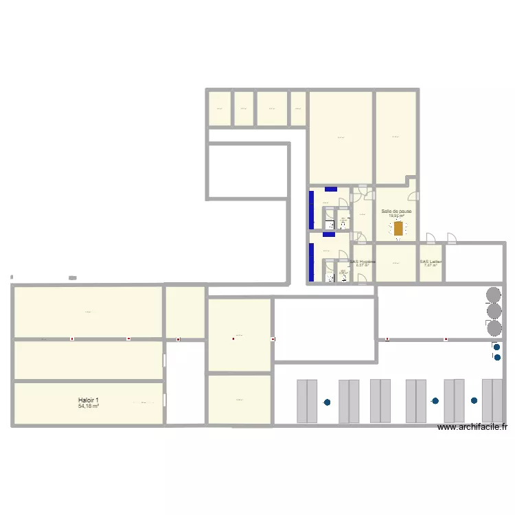 Fromagerie Durand 3. Plan de 