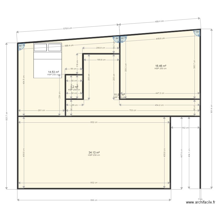 pascal 1. Plan de 0 pièce et 0 m2