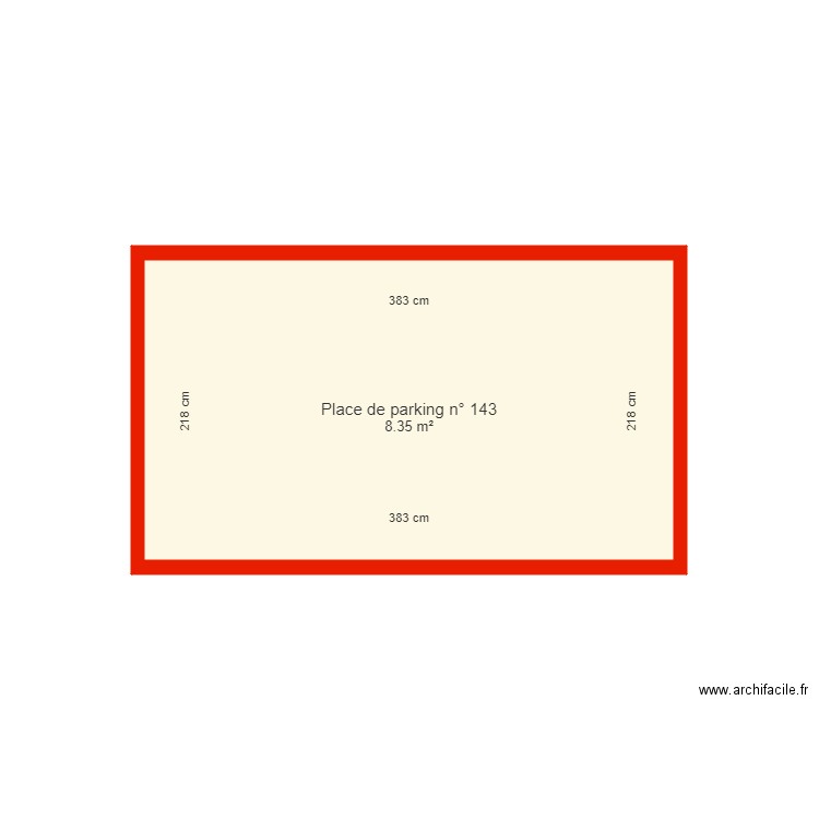 BI 5690 parking côté. Plan de 0 pièce et 0 m2