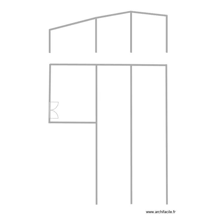 plan garage. Plan de plan garage. Plan de