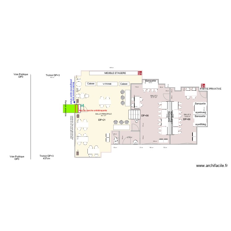 DURAVEL APRES TRAVAUX. Plan de 0 pièce et 0 m2