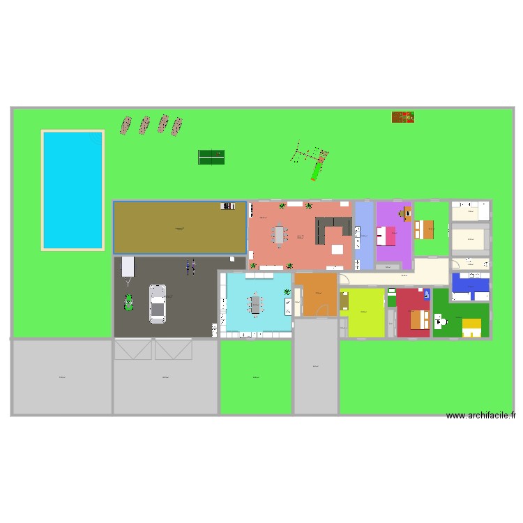 projet. Plan de 0 pièce et 0 m2