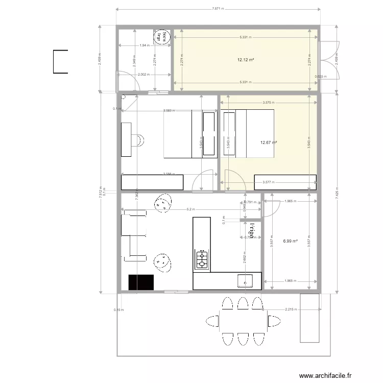 Casa Ian Extencao3. Plan de 