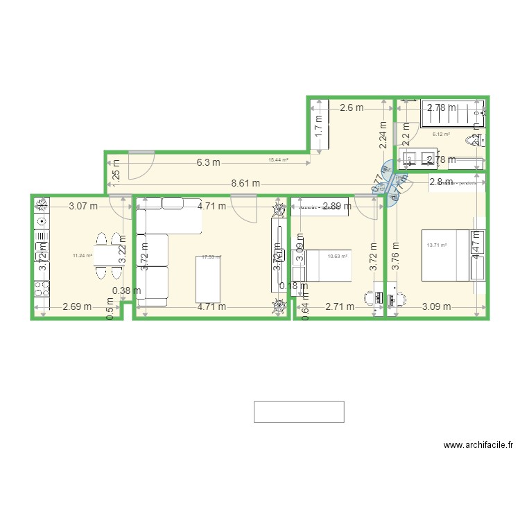 VERA 3. Plan de 0 pièce et 0 m2