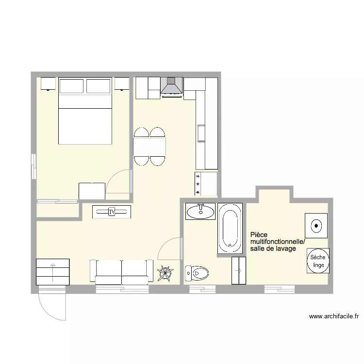 597 Lavigueur. Plan de 