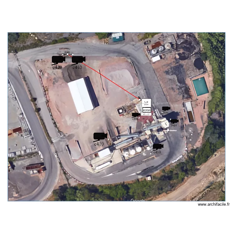 corsovia baleone. Plan de 